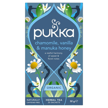 Pukka -Kamille, Vanille & Manuka Honig Teebeutel 20 pro Pack