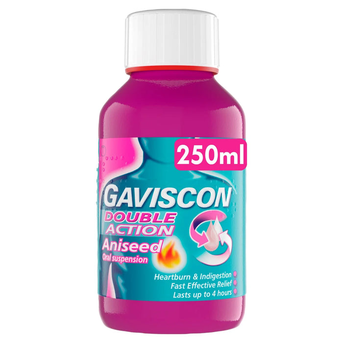 Gaviscon Double Action Liquids Aniseed 250ml