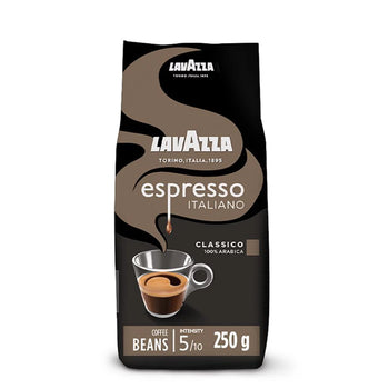 Lavazza espresso italiano clásico granos de café 250g
