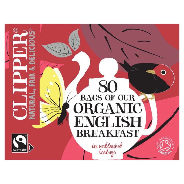 Clipper Bio Fairtrade English Breakfast Tea 80 pro Packung