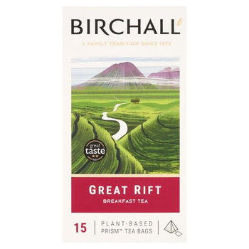 Birchall Great Rift Breakfast Blend 15 Prism Tea Bolsas 15 por paquete