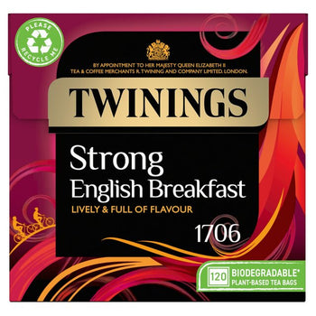 Twinings English Strong Breakfast Tea 160 Sacs de thé
