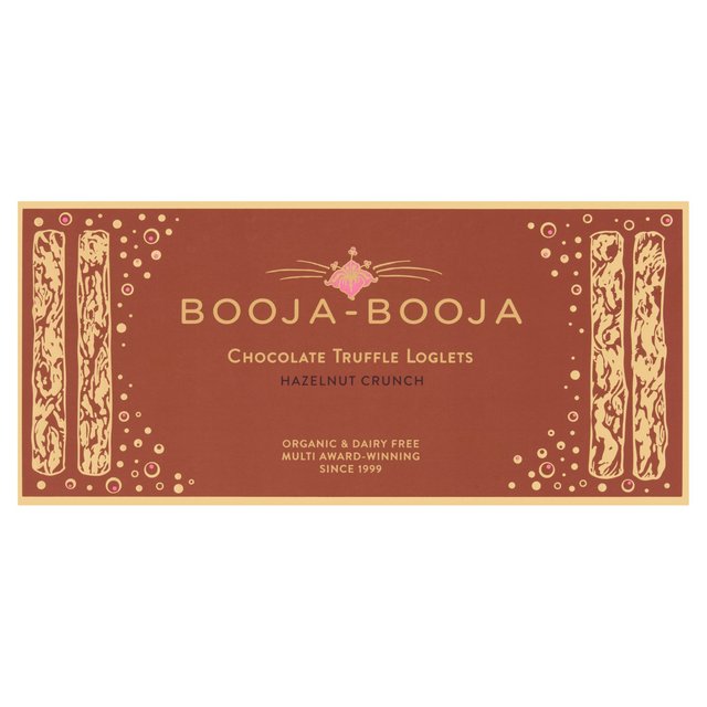 Booja booja lácteo trufas de chocolate crujiente de avellana gratis 92G