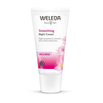 Weleda Natural Wild Rose Smoothing Nachtcreme 30ml
