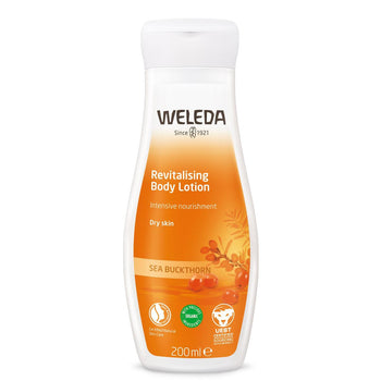 Weleda Sea Buckthorn revitalisiert Körperlotion vegan 200 ml