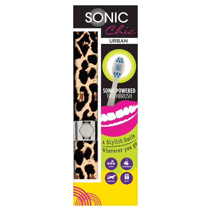 Sonic Chic Urban Toothbrush Classic Leopard
