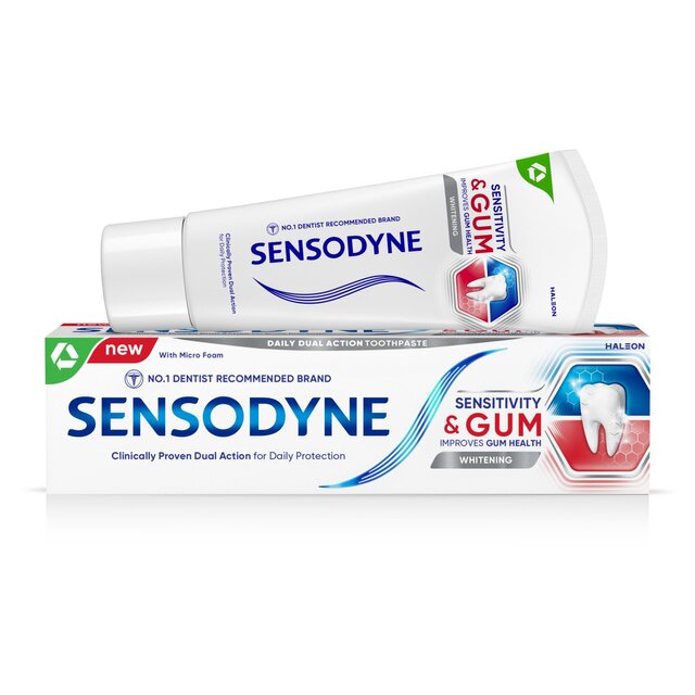 Sensodyne Sensitivity and Gum Sensitive Pasta de dientes Blanqueadora 75ml 