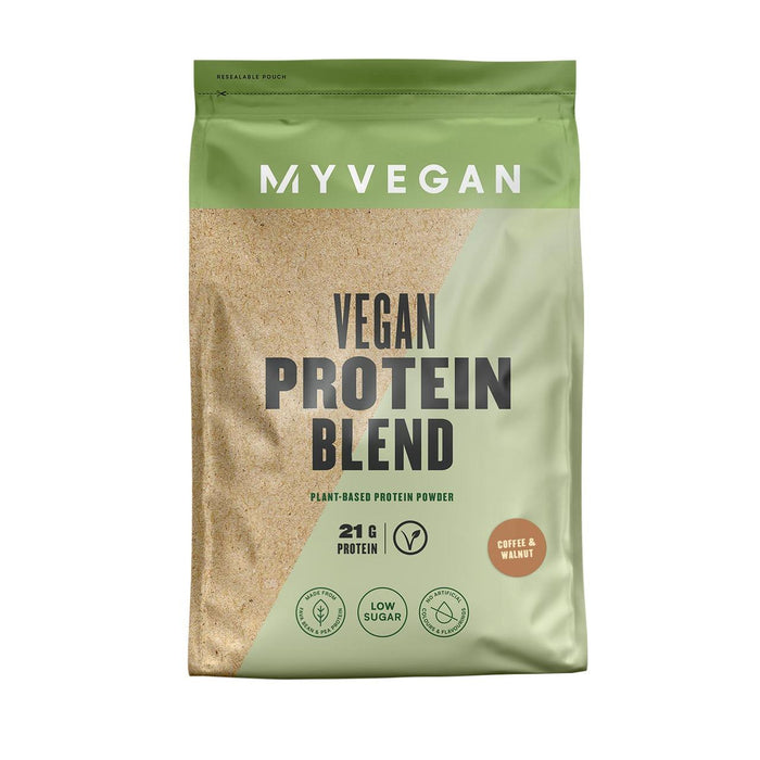 Myvegan Coffee & Walnut Vegan Protein Blend Powder 500G