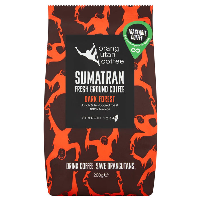 Orang -Utan Sumatran Ground Coffee 200g