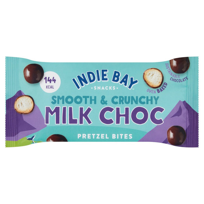 Indie Bay Snacks geschrieben Brezelstiche Milchschokolade 31G
