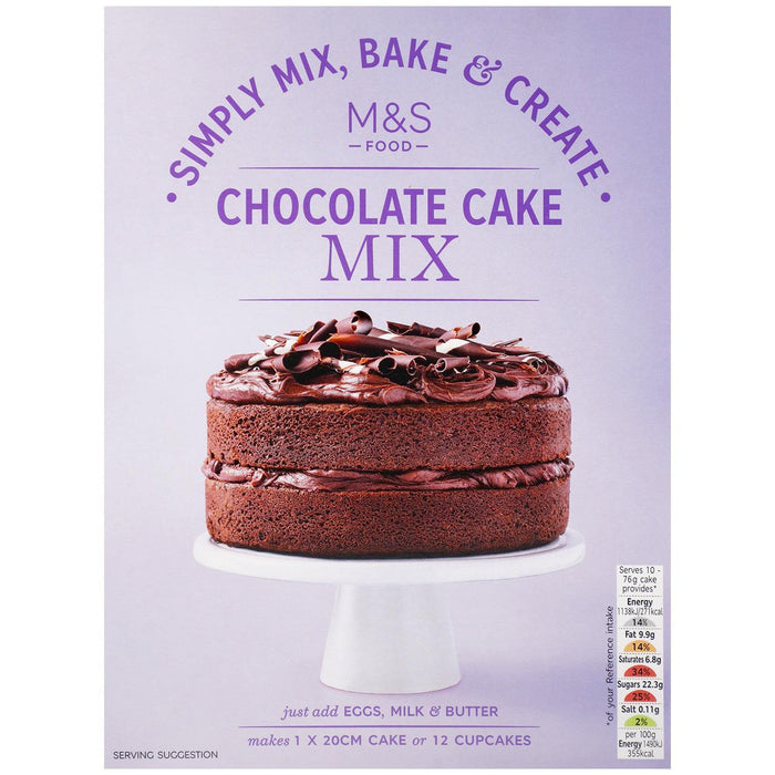 Mélange de gâteau au chocolat M&S ​​500g