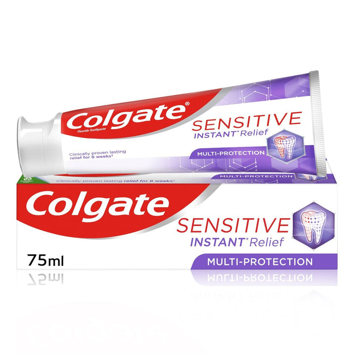 Colgateempfindliche sofortige Reliefmulti -Schutz Zahnpasta 75 ml