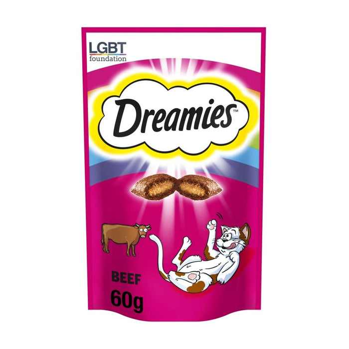 Dreamies Cat Trate Biscuits con carne de res 60g