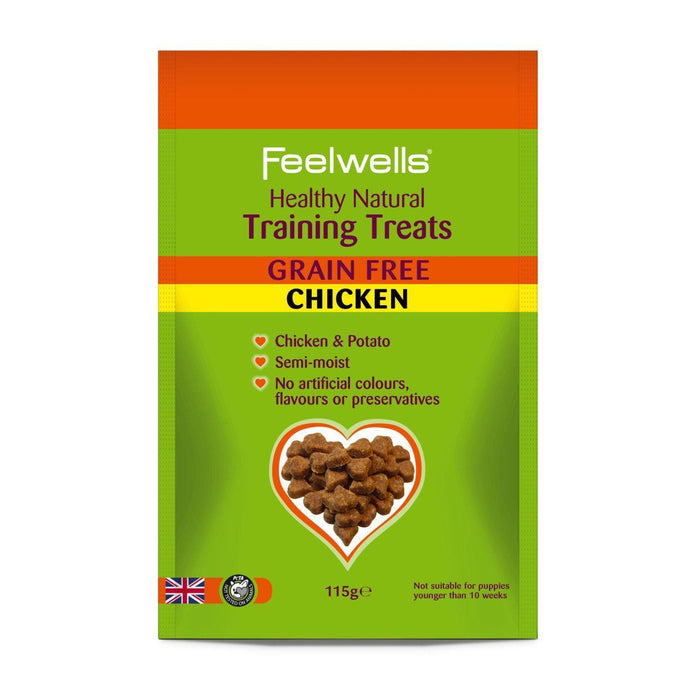 Feelwells Grain Free Dog Training Treats 115g