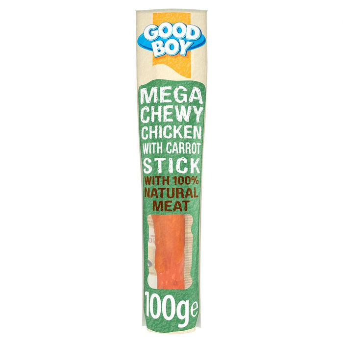 Buen chico mega pollo masticable con zanahoria stick dog