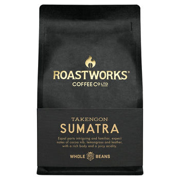 ROSTWORKS SUMATRA COFEU DE GAGNES entières 200g