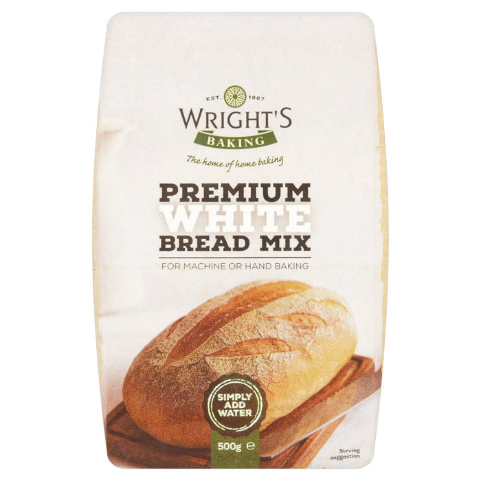 Wrigh's Bread Mix Premium White 500g