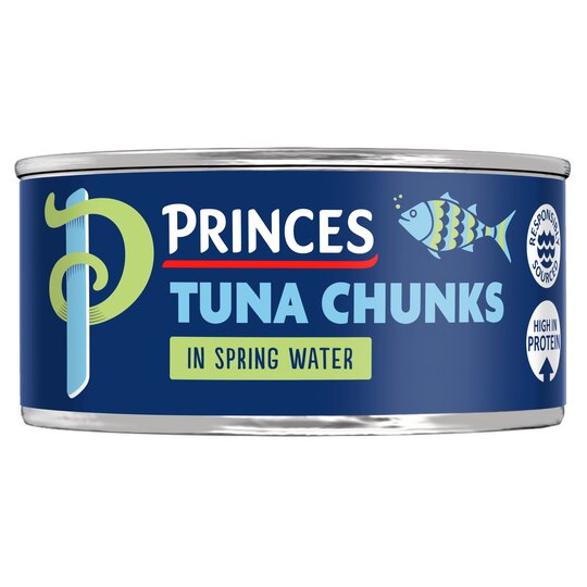 Princes Tuna Chunks dans l'eau de printemps 145g