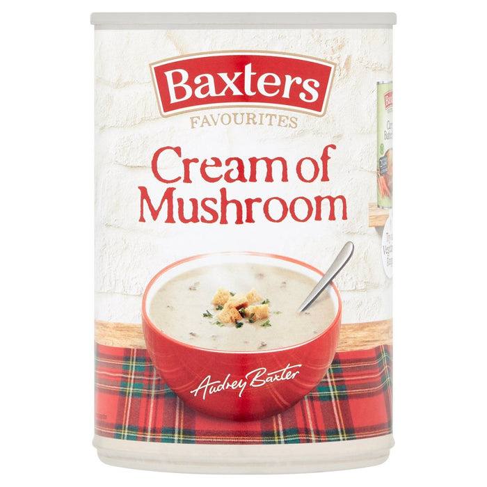Baxters favoritos crema de sopa de hongos 400g