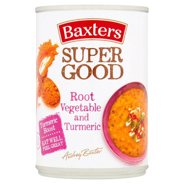 Baxters super gute Wurzel -Vege & Kurkuma -Suppe 400g