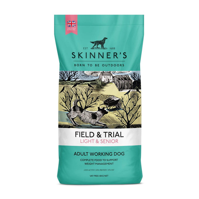 Skinner Field & Test Light & Senior Dry Dog Food 15 kg