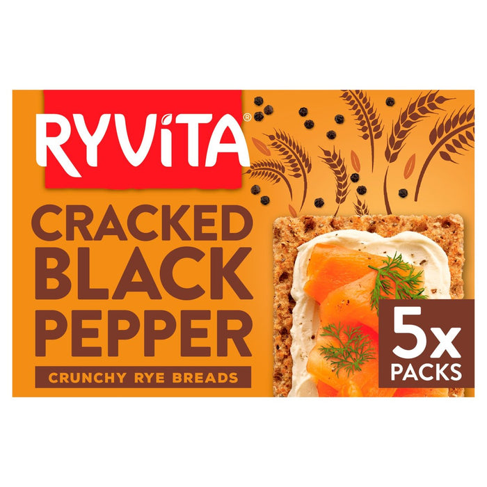 Ryvita Cracked Pepper Crisp Pain 200g