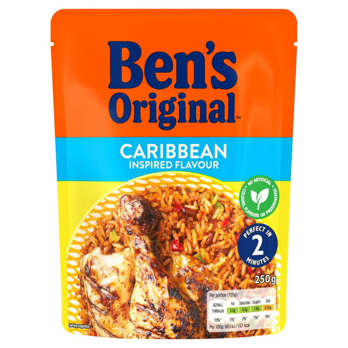 Ben's Ben's Caribbean Microwave Rice 250G