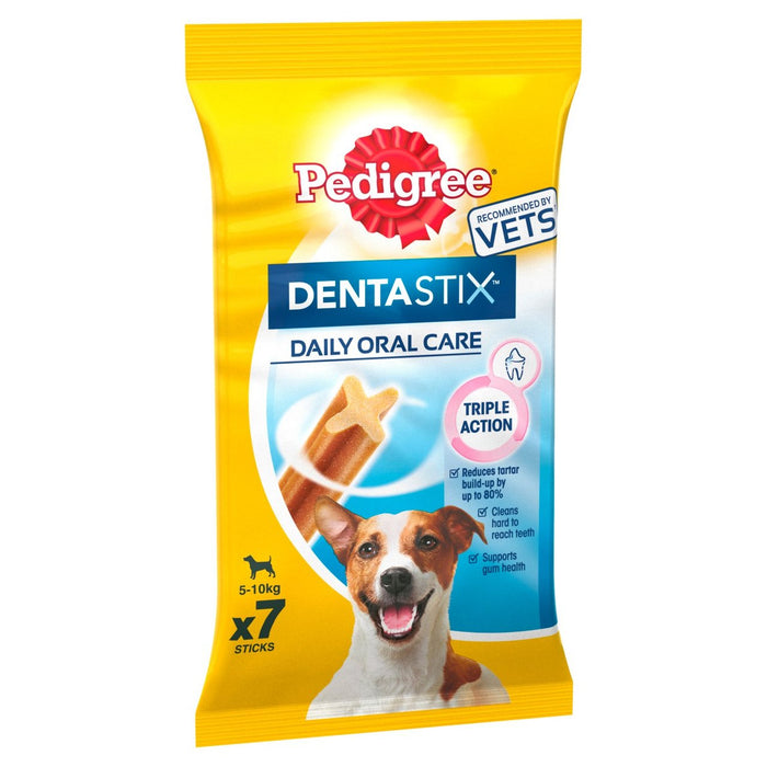 Pedigree Dentastix tägliche Erwachsene kleine Hund Zahnlecke 7 x 16g