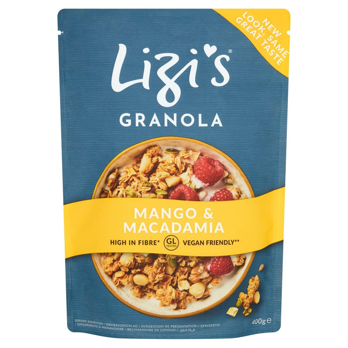 Mango Macadamia Granola de Lizi 400G