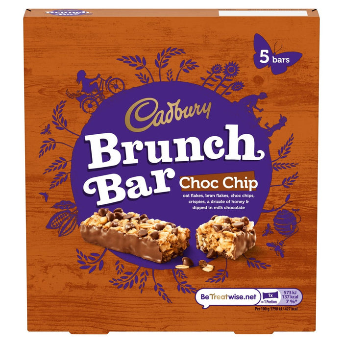 Cadbury Brunch Bar Chip Chip 5 x 32g